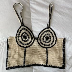 NWT Zara knit top